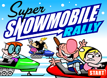 Cursa cu Snowmobile